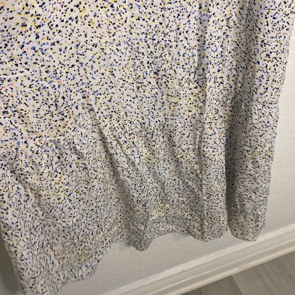 NWT- Amazon Essentials- midi off white micro confetti dress- Size XL - Picture 3 of 10